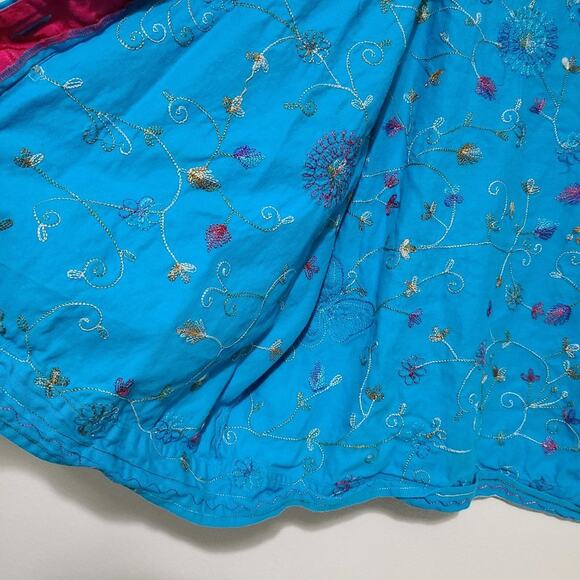 Vintage The Quacker Factory Blue Beaded Jacket - Picture 13 of 14